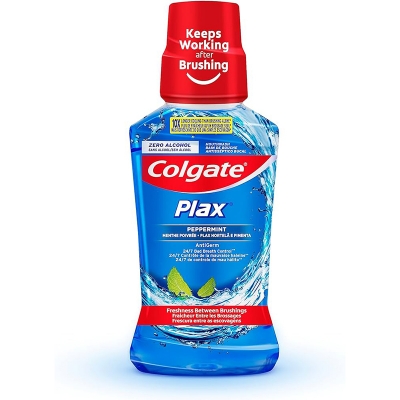 Picture of International European product Mouth refreshment Plax Peppermint Menthe poivree mouthwash used for male/female - 250 ml Picture of International European product Mouth refreshment Plax Peppermint Menthe poivree mouthwash used for male/female - 250 ml