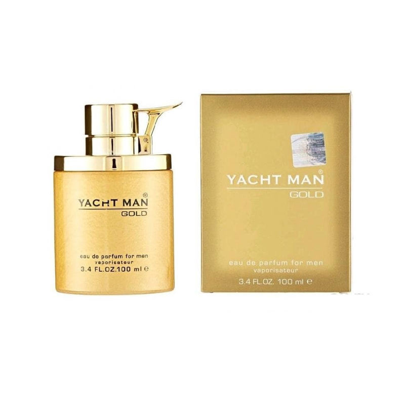 Picture of International UAE Body perfume party scent Yacht man GOLD scent used for male - 100 ml