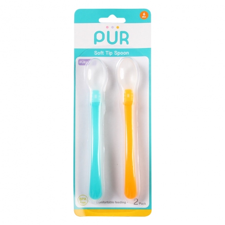 Picture of Pur Long Handle Soft Tip Spoon (2pcs) - (5404)