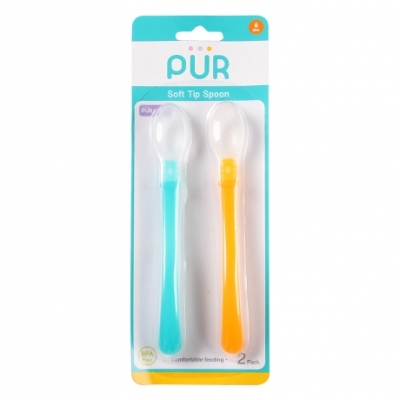 Picture of Pur Long Handle Soft Tip Spoon (2pcs) - (5404)