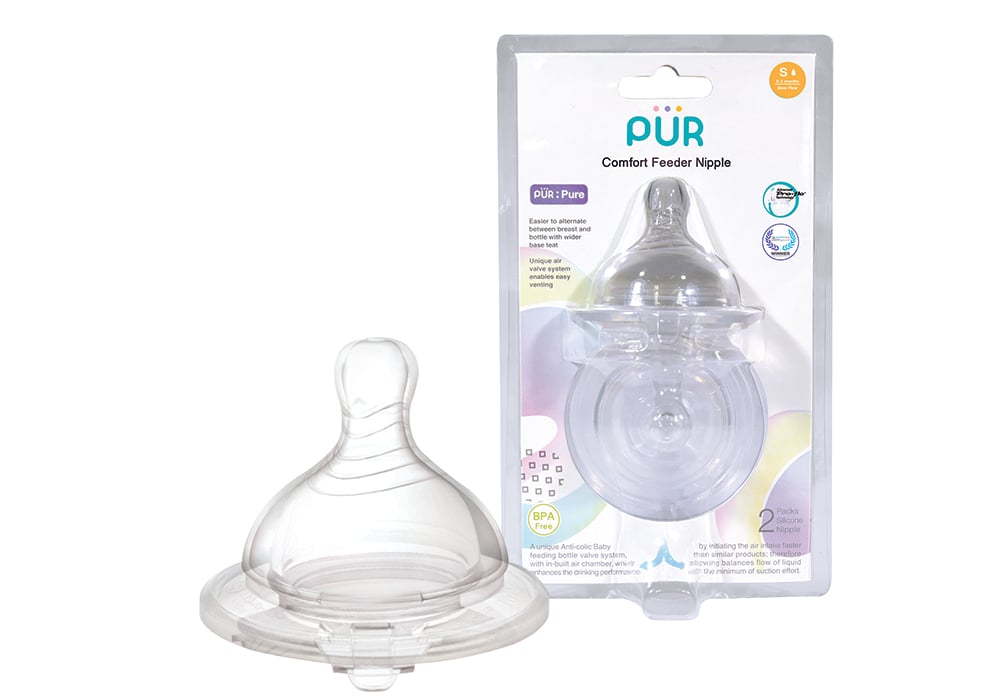 Picture of Pur Comfort Feeder Nipple (2pc- M) - (1312)