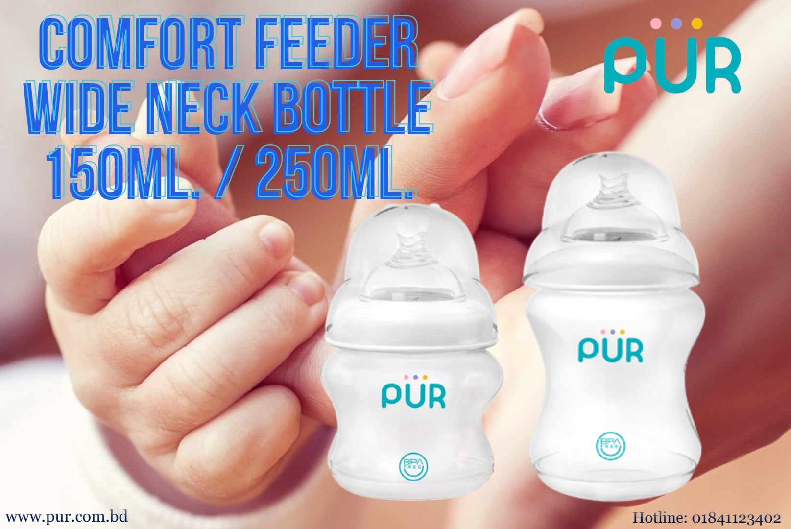 Picture of Pur Comfort Feeder Nipple (2pc- M) - (1312)