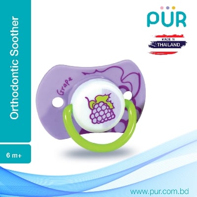 Picture of PUR Orthodontic Silicon Soother (6m+) - (14029)