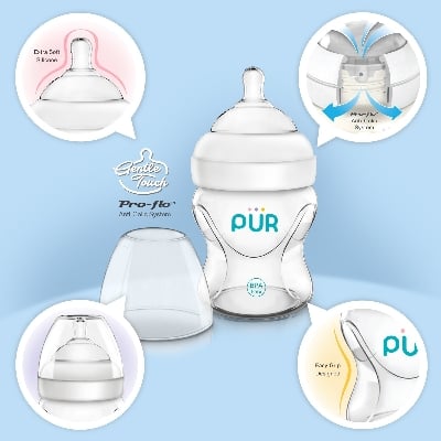 Picture of Pur Gentle Touch W/N Nipple (2pc-M) - (9822)