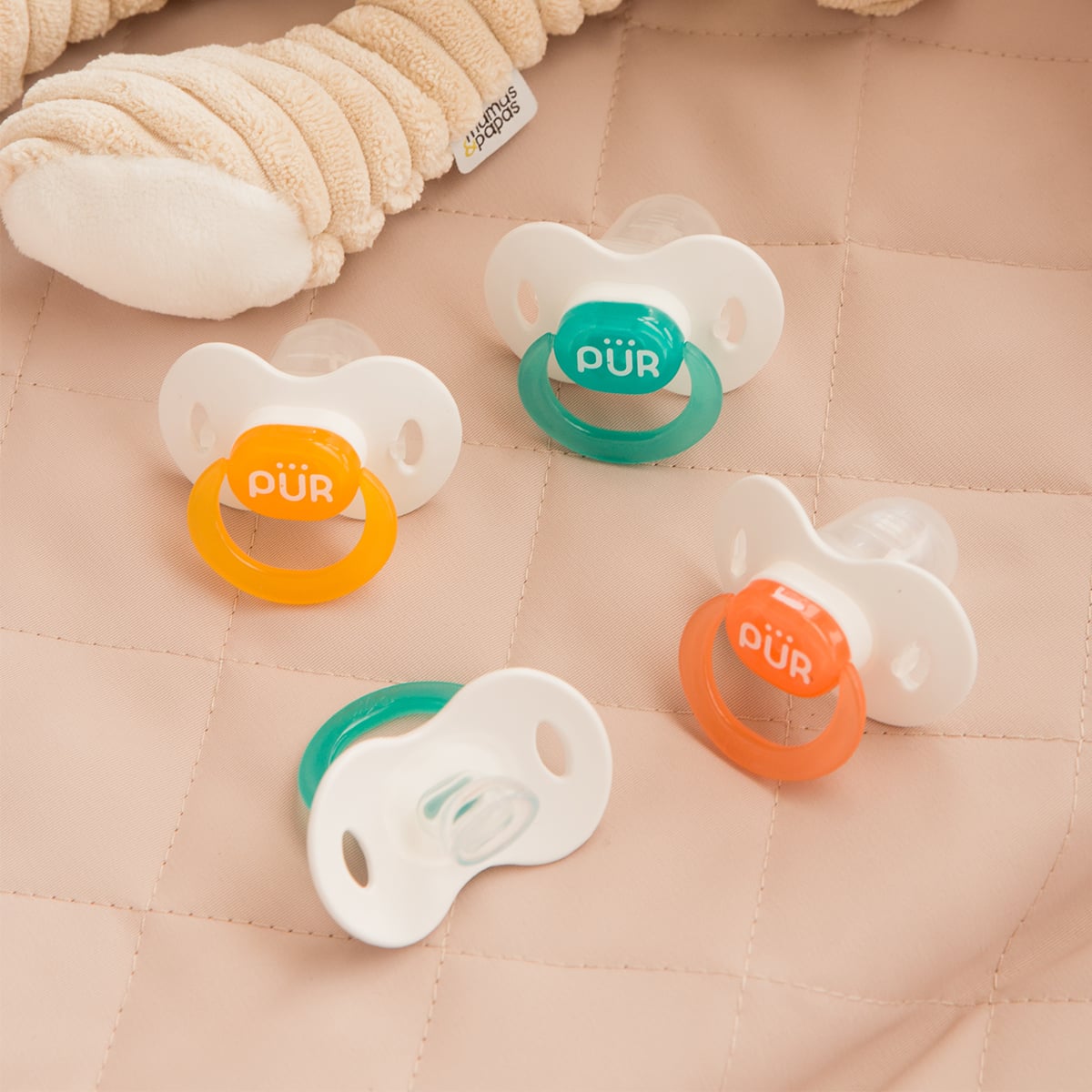 Picture of Pur Orthodontic Silicone Soother (3m+) - (14017)