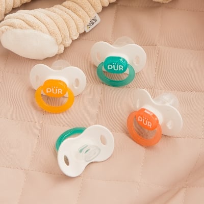 Picture of Pur Orthodontic Silicone Soother (3m+) - (14017)