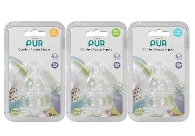 Picture of Pur Comfort Feeder S/N Nipple (2pc-S) - (1611)