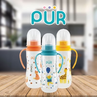 Picture of Pur Feeding Bottle W/H 9oz./250ml. - (9014)