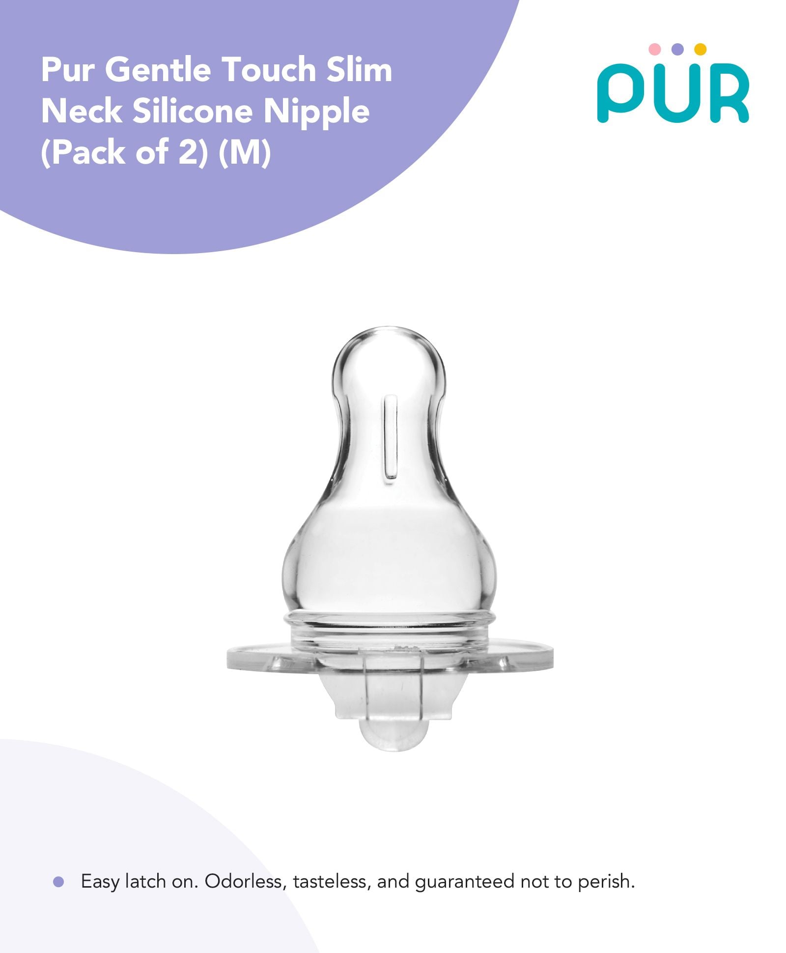 Picture of Pur Advance Proflo Nipple-(2pc-L) - (1813)