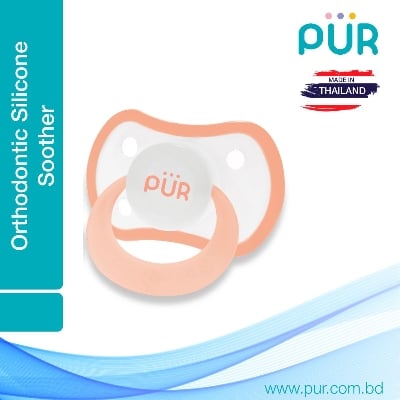 Picture of Pur Orthodontic Silicone Soother (6m+) - (14019)