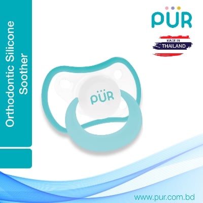 Picture of Pur Orthodontic Silicone Soother (6m+) - (14019)