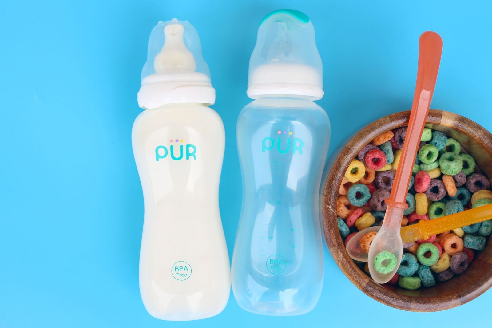 Picture of PUR Comfort Feeder Slim Neck Bottle 8oz./250ml. (1603)