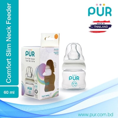 Picture of PUR Comfort Feeder Slim Neck Bottle 2oz./60ml. (1601)
