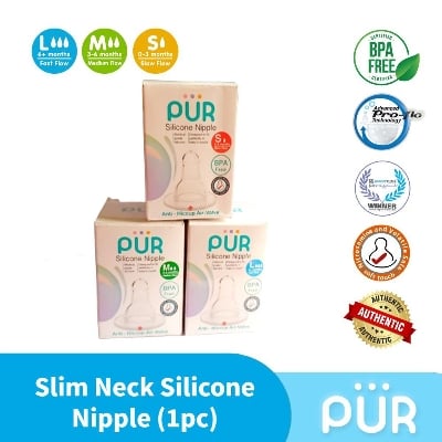 Picture of PUR Silicone Nipple (3pc Box -Medium) – (13206)