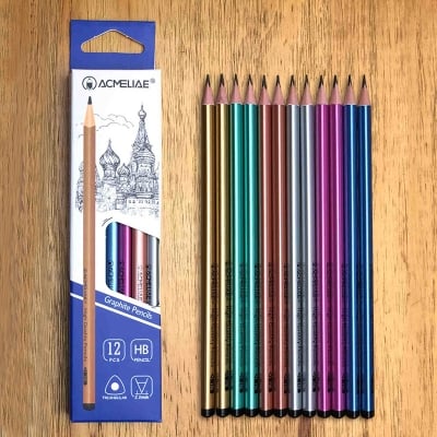 Picture of Acmeliae HB Graphite Pencils (43517) 12Pcs Box