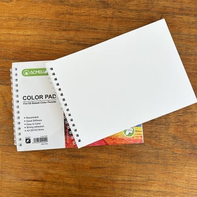Picture of 44024 - Acmeliae Color Pad For Oil Based Color Pencils (30 Page, 160g, A4 297*210mm)