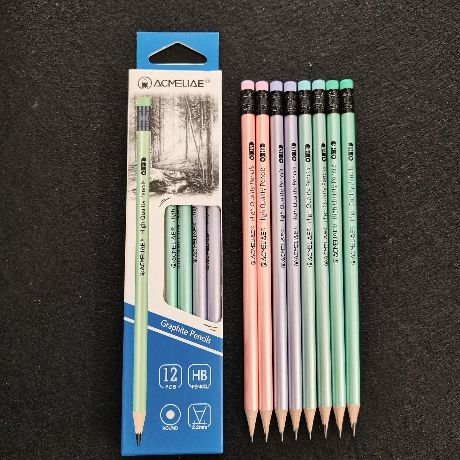 Picture of 43016 - HB Acmeliae Pencil (12 PCS Paper Box)