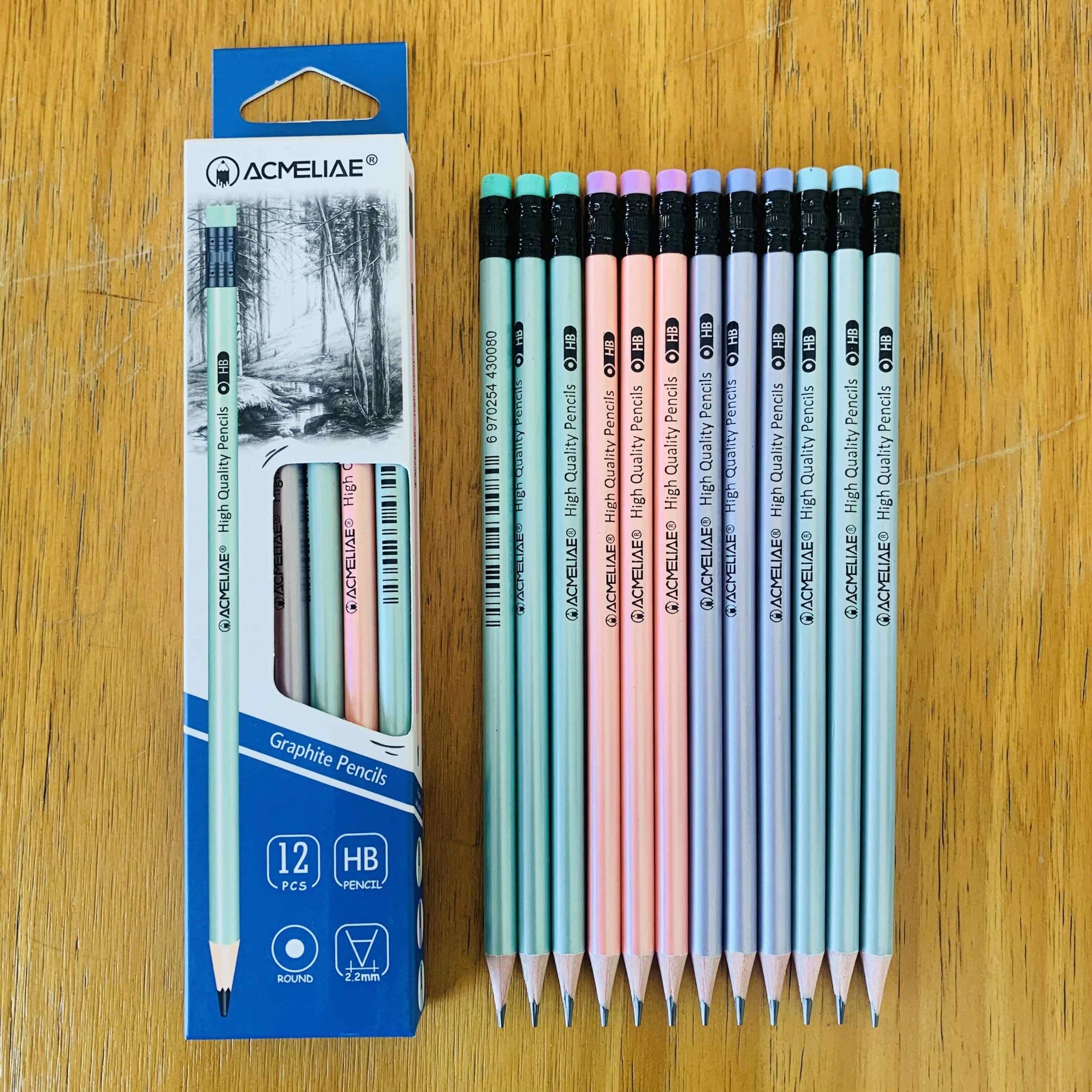 Picture of 43016 - HB Acmeliae Pencil (12 PCS Paper Box)