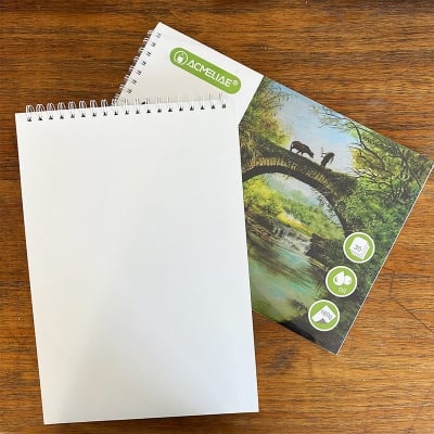Picture of 44025 - Acmeliae Color Pad For Oil Based Color Pencils (30 Page, 160g, 8K 375*260mm)