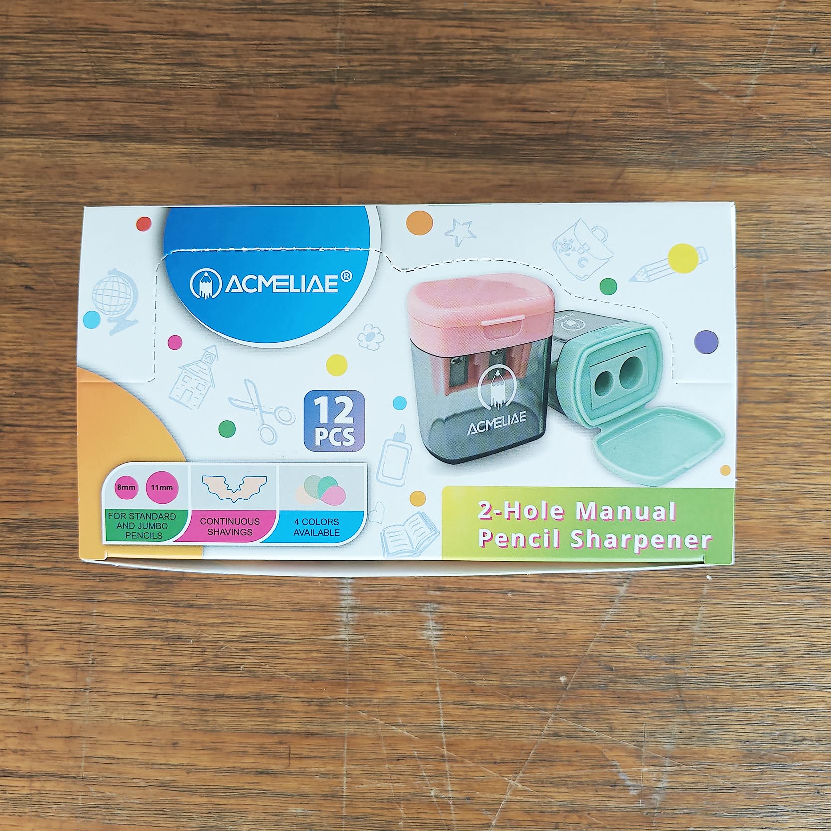 Picture of Acmeliae 2 Hole Sharpener (SP-001) Any Color