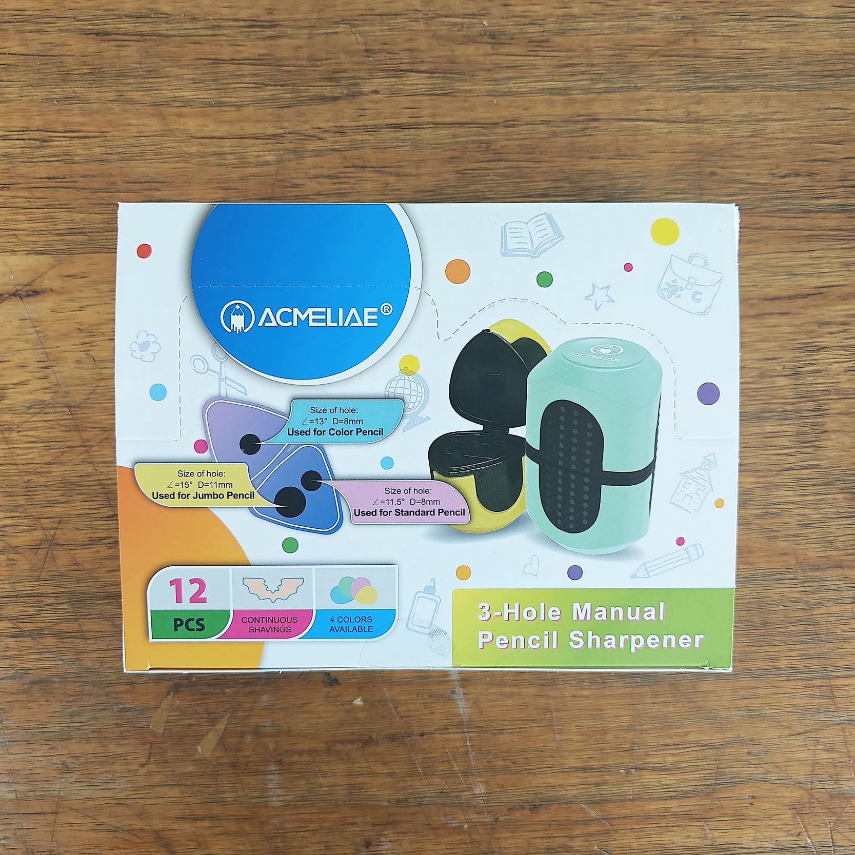 Picture of Acmeliae 3 Hole Sharpener (SP-002)