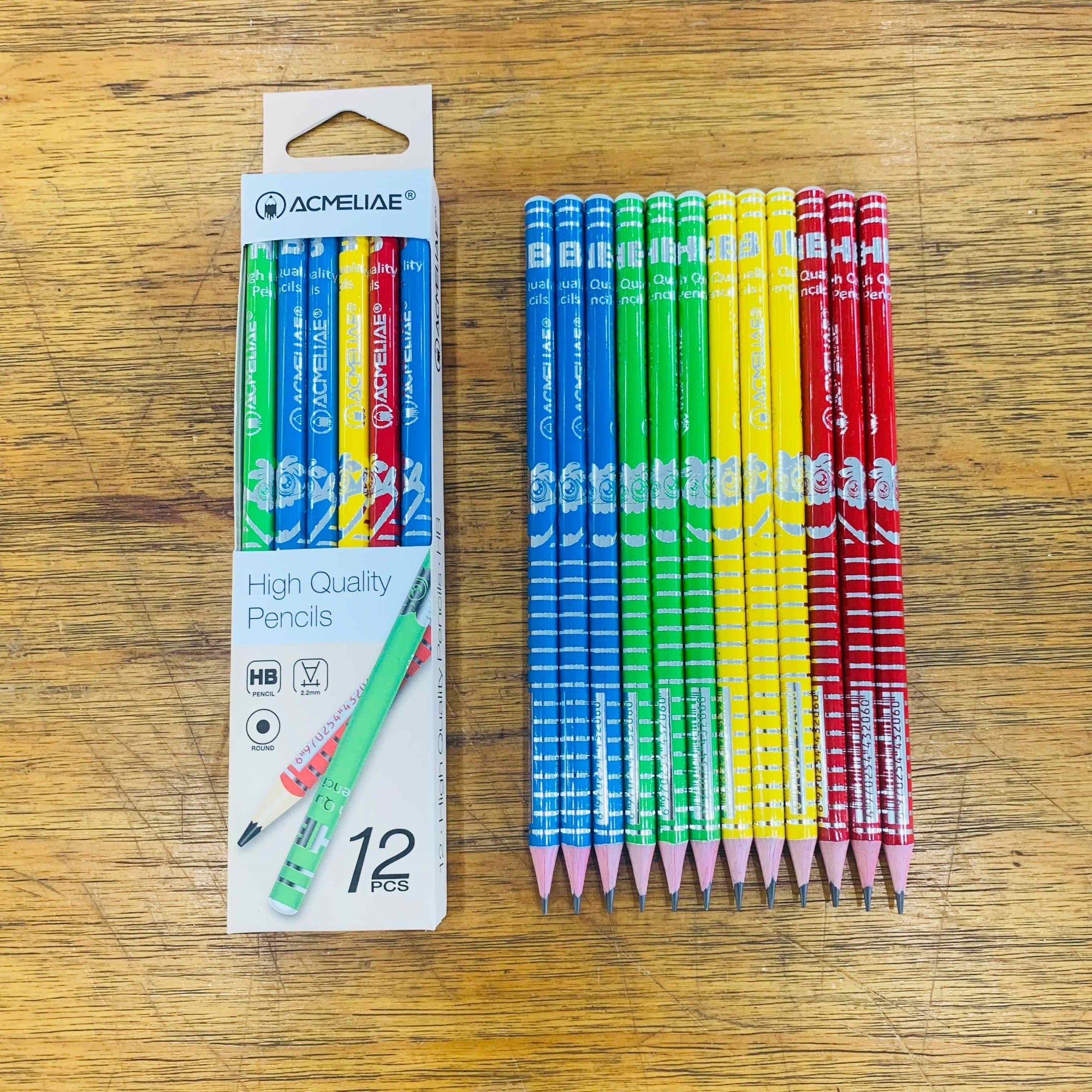Picture of Acmeliae HB Graphite Pencils 12pcs Box (43174)