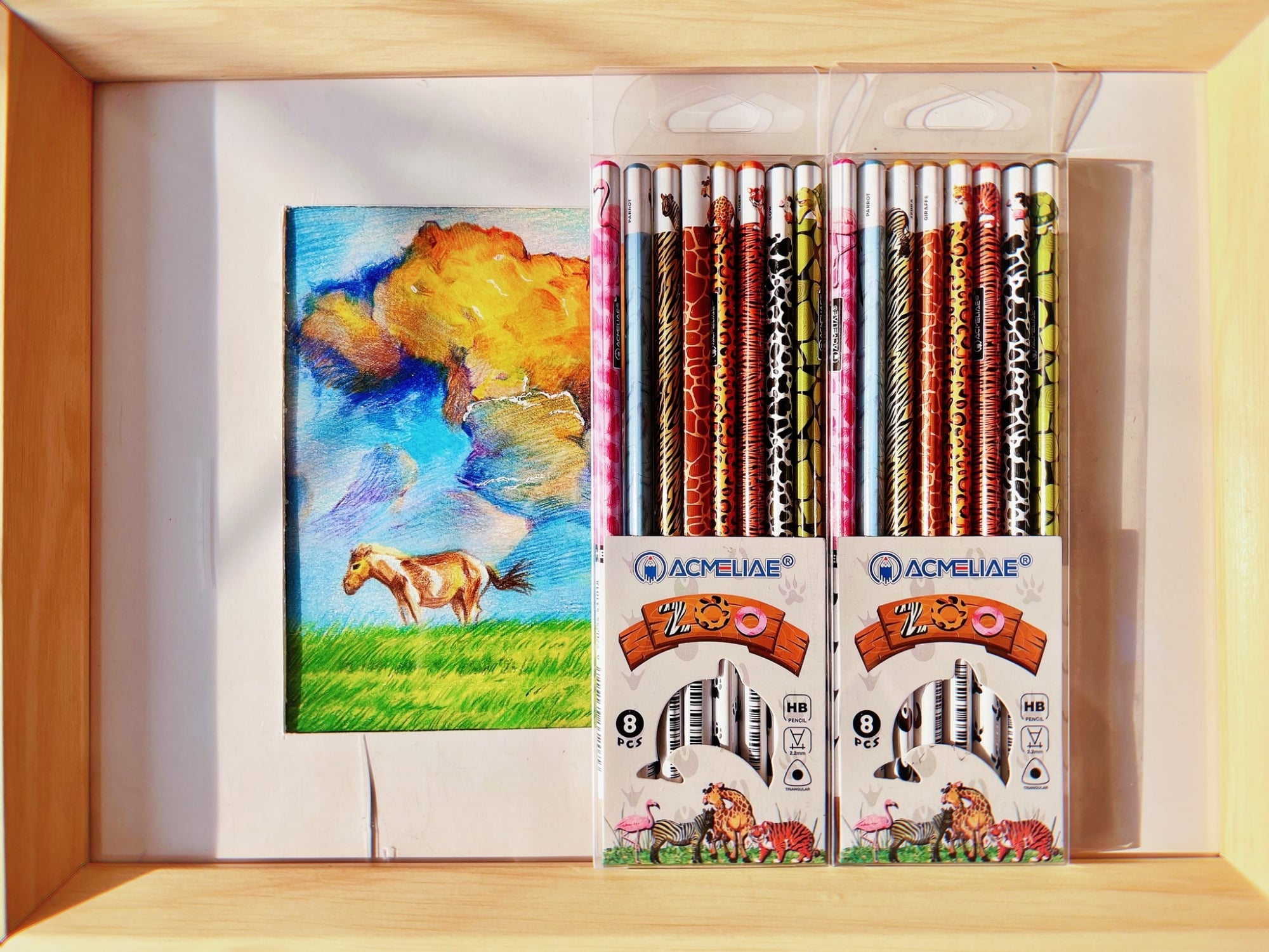 Picture of Acmeliae HB Graphite Pencils 8pcs Box (43202)