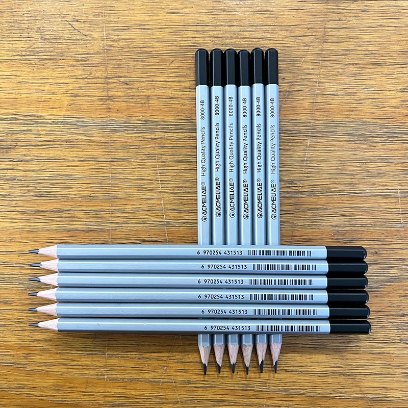 Picture of Acmeliae 4B Drawing Pencils (8000-4B) 12pcs Box