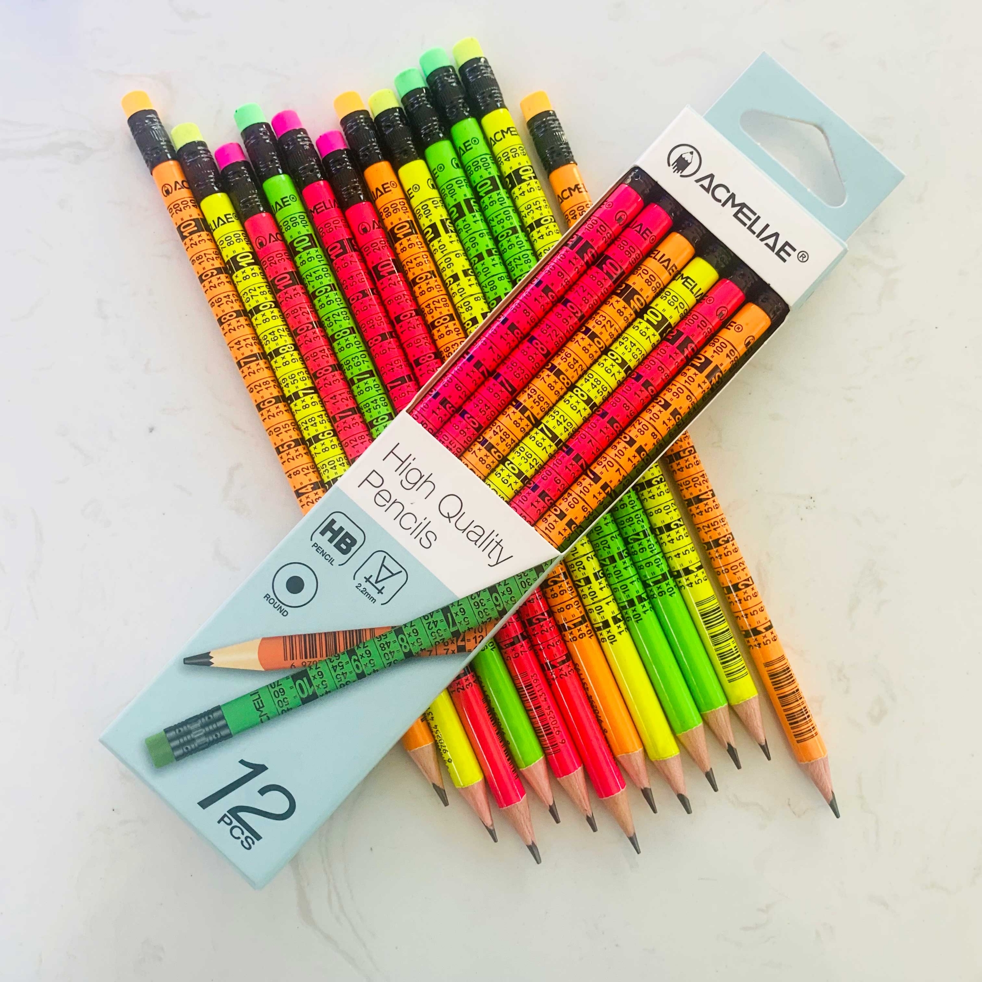 Picture of Acmeliae HB Graphite Pencils 12pcs Box (43134)