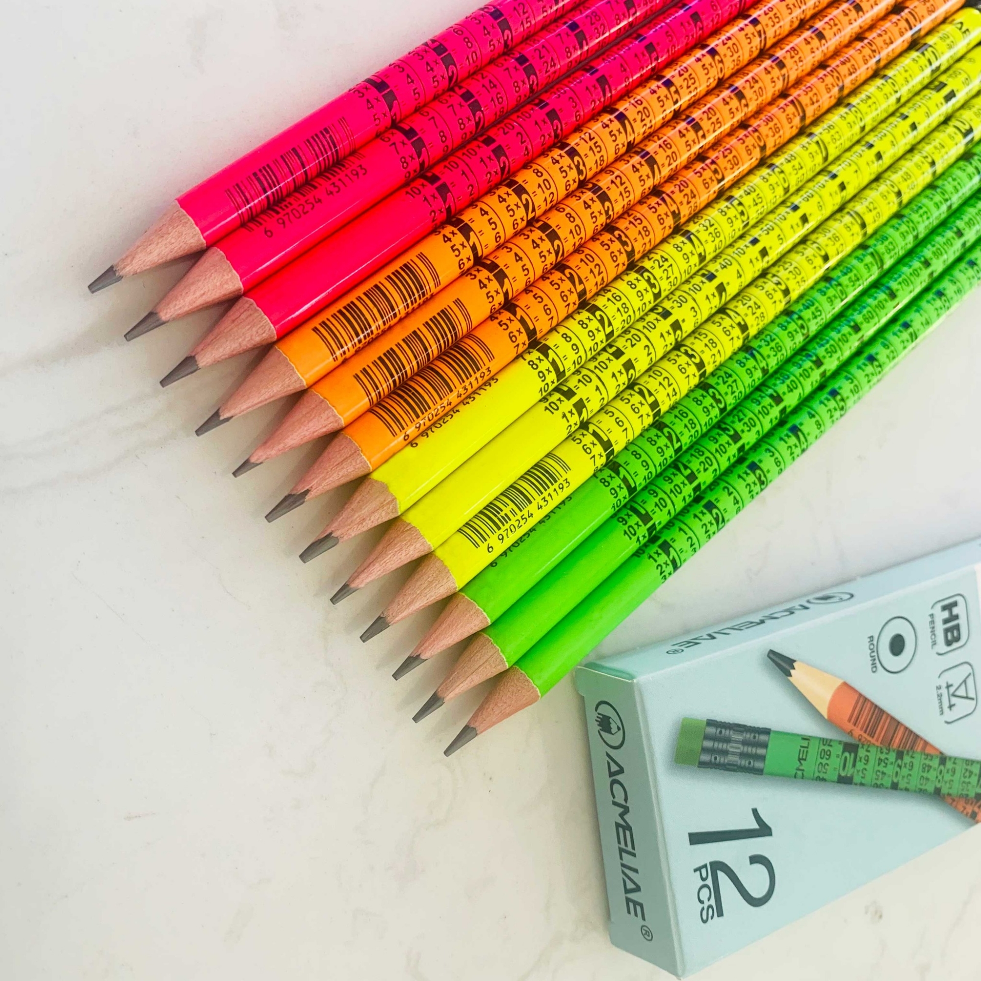 Picture of Acmeliae HB Graphite Pencils 12pcs Box (43134)
