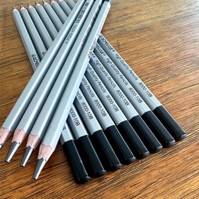 Picture of Acmeliae 10B Drawing Pencils (8000-10B) 12pcs Box