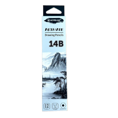 Picture of Acmeliae 14B Drawing Pencils (8000-14B) 12pcs Box