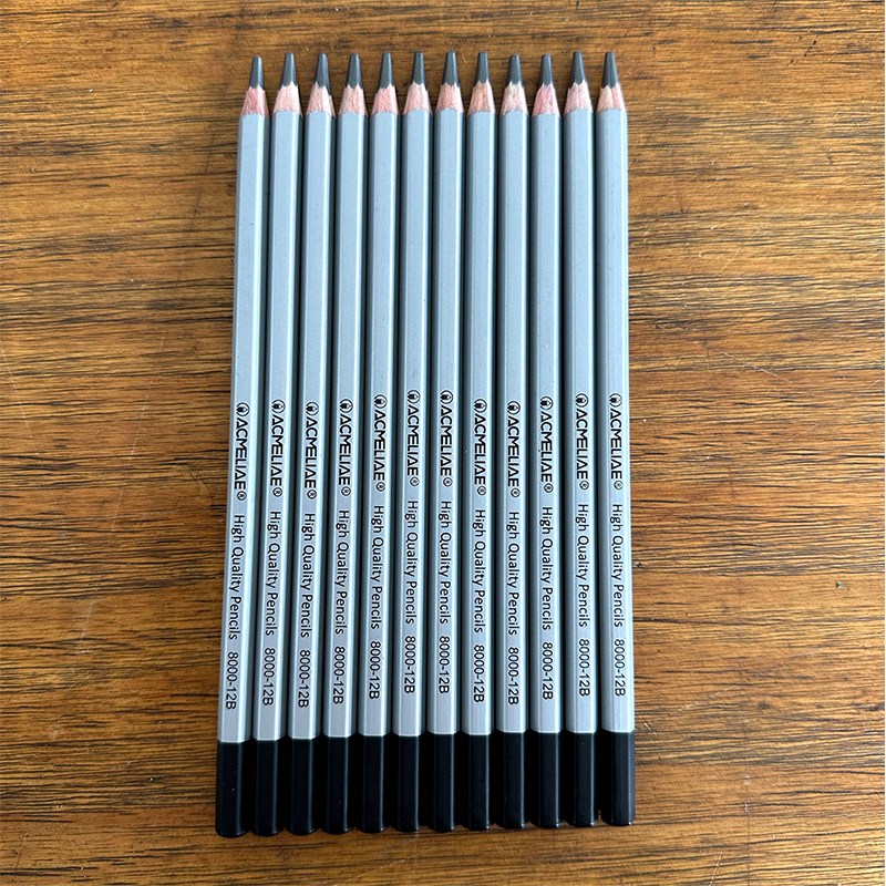 Picture of Acmeliae 12B Drawing Pencils (8000-12B) 12pcs Box