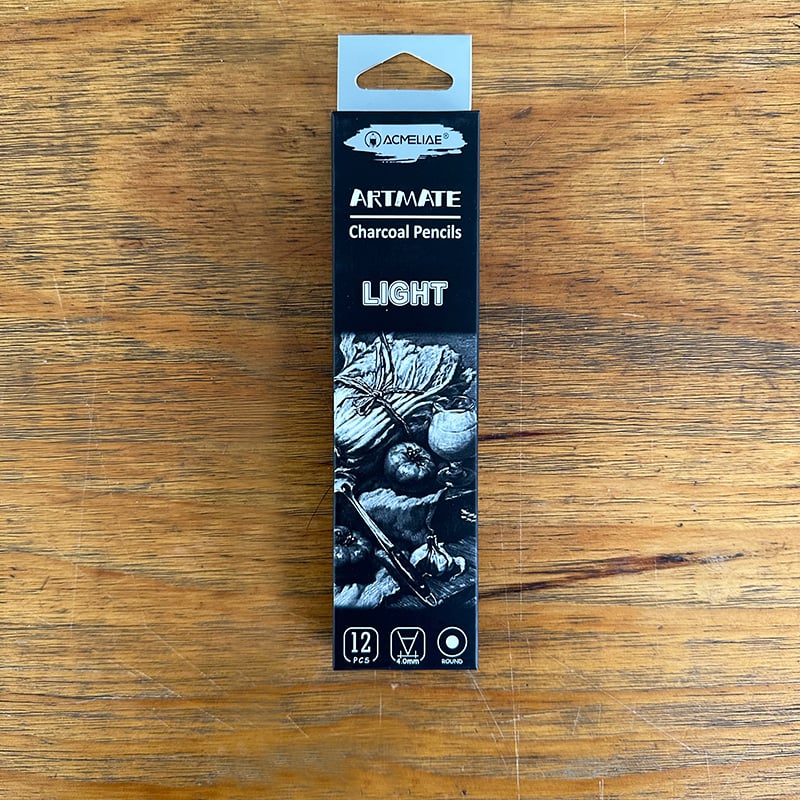 Picture of Acmeliae 7'12 Light Charcoal Pencils - (43137)