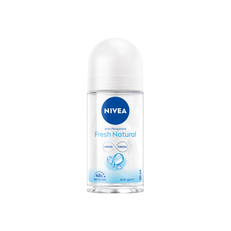 Picture of Nivea Anti-Perspirant Fresh Natural Deodorant Roll On - 50ml