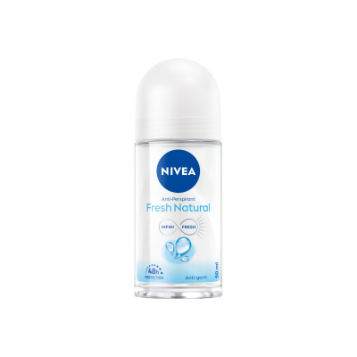 Picture of Nivea Anti-Perspirant Fresh Natural Deodorant Roll On - 50ml