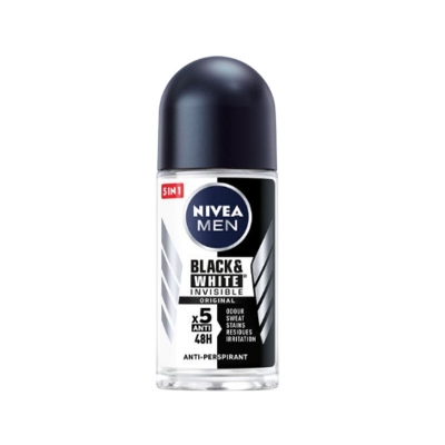 Picture of Nivea Men Roll On Invisible Black & White 50ml