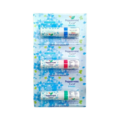 Picture of Peppwrmint Field Aromatic Inhaler for Sinus and Cold Relief - 3Pcs Pack