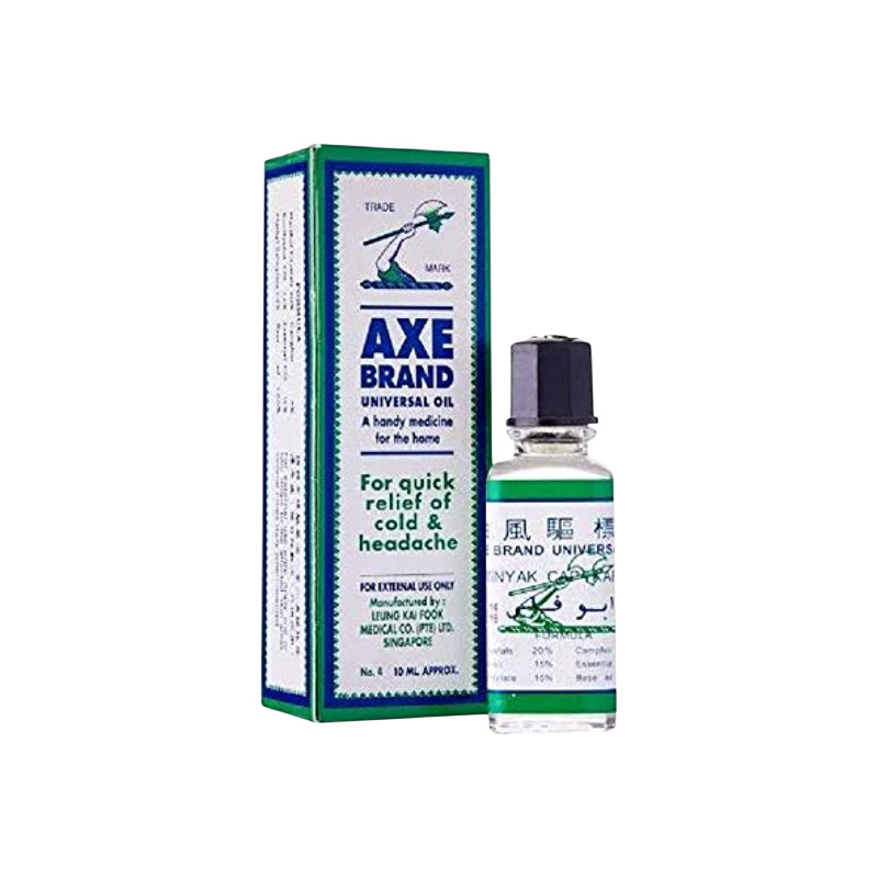 Picture of Medicated Oil for Pain relief, Cold, Sinus, Headache (Singapore) - 14ml