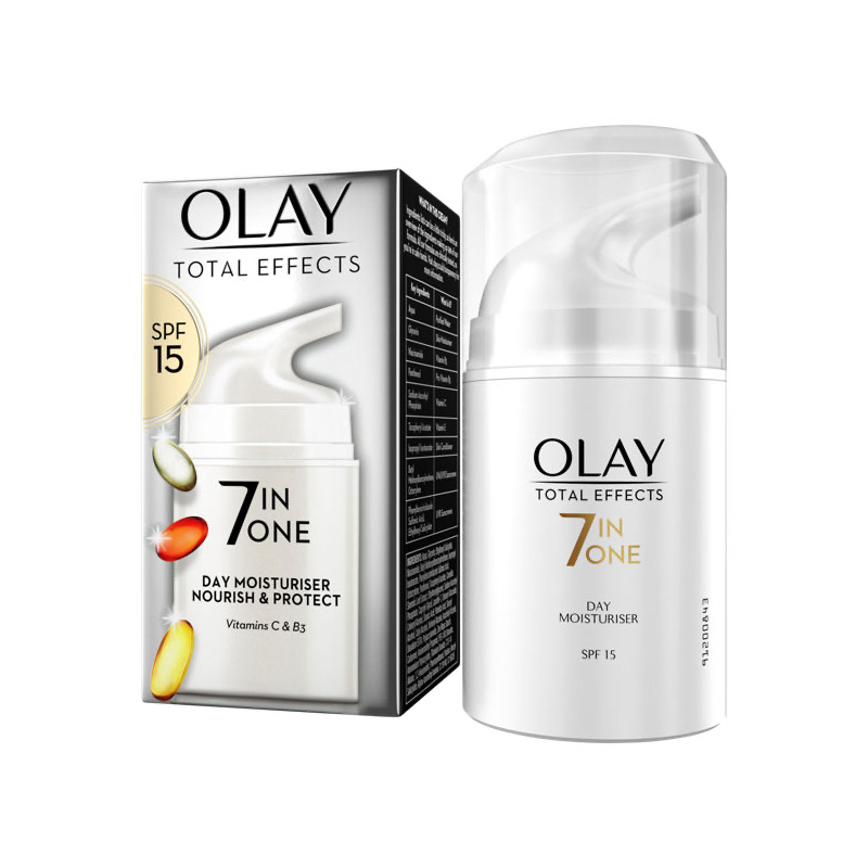Picture of Olay Total Effects 7 in One Day Moisturiser Nourish & Protect SPF15 50ml