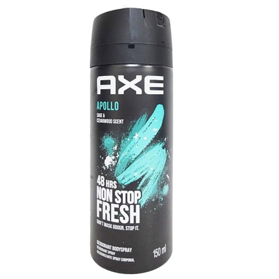 Picture of International European product Body spray AXE APOLLO used for male - 150 ml