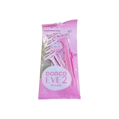 Picture of Dorco EVE 2 Portable Women Razors ( Pack of 5 )