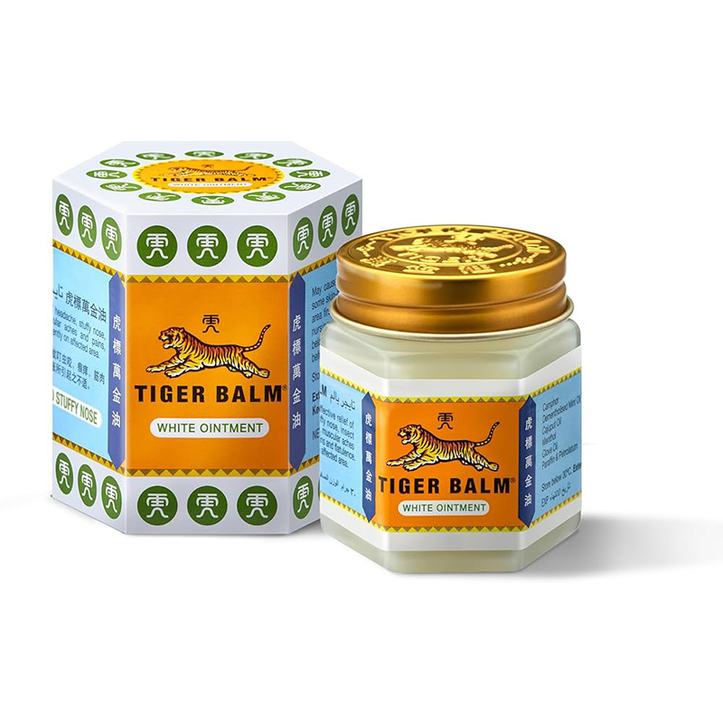 Picture of Tiger Balm White Ointment for cold and Headache (Singapore) - 20g