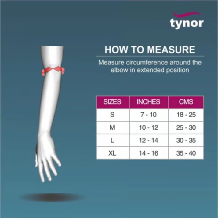 Picture of Tynor Elbow Support Enhanced Mobility Relief for Arthritis Sports Injuries