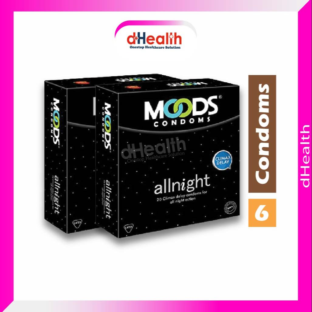 Picture of Moods All Night Condom 2's Combo pack