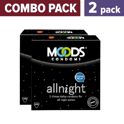 Picture of Moods All Night Condom 2's Combo pack