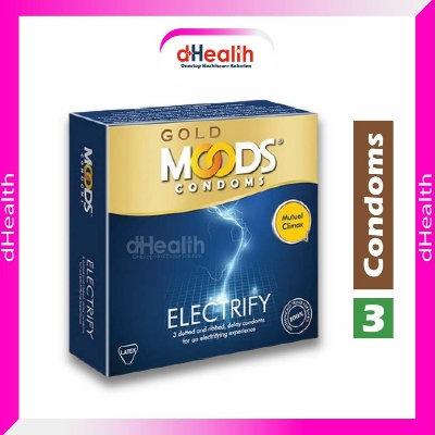 Picture of Moods Electrify Condom Single Pack 3Pcs