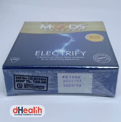 Picture of Moods Electrify Condom - Single Pack - 3x1= 3pcs