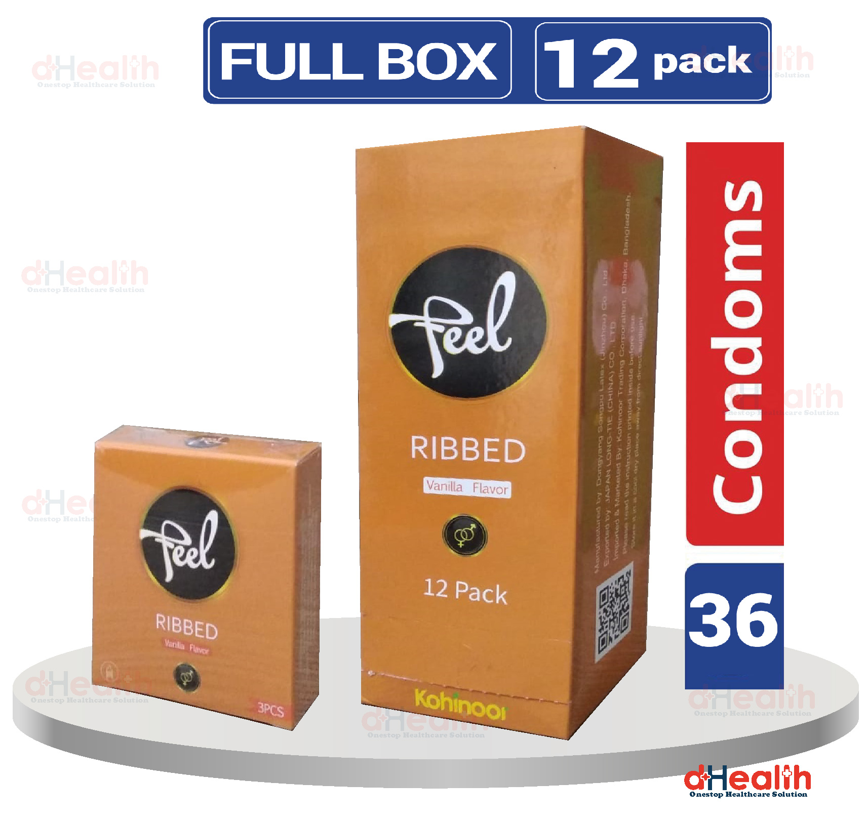 Picture of Moods Cool Condom 2 Pcs & Ry Jelly 30g Personal lubricant 1 pack Combo