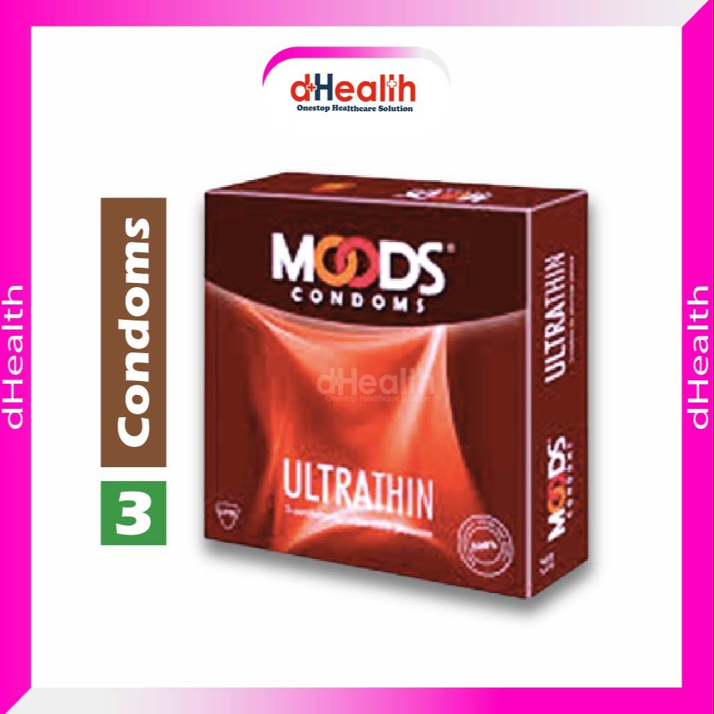 Picture of Moods Ultra Thin Condom Single Pack (3pcs)
